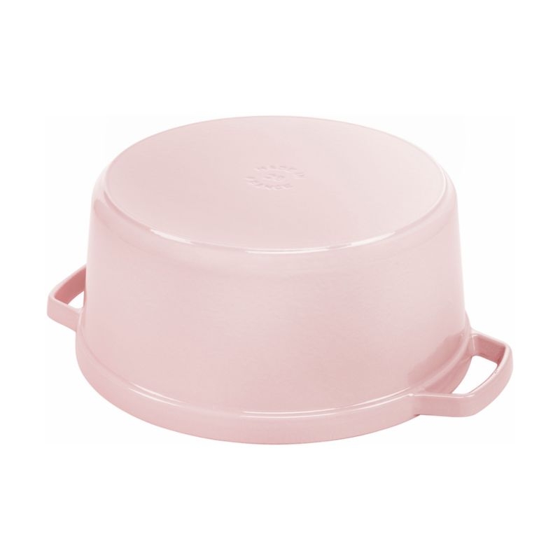 Staub ® Peony Pink Cast Iron 7-Qt. Round Cocotte - Image 5