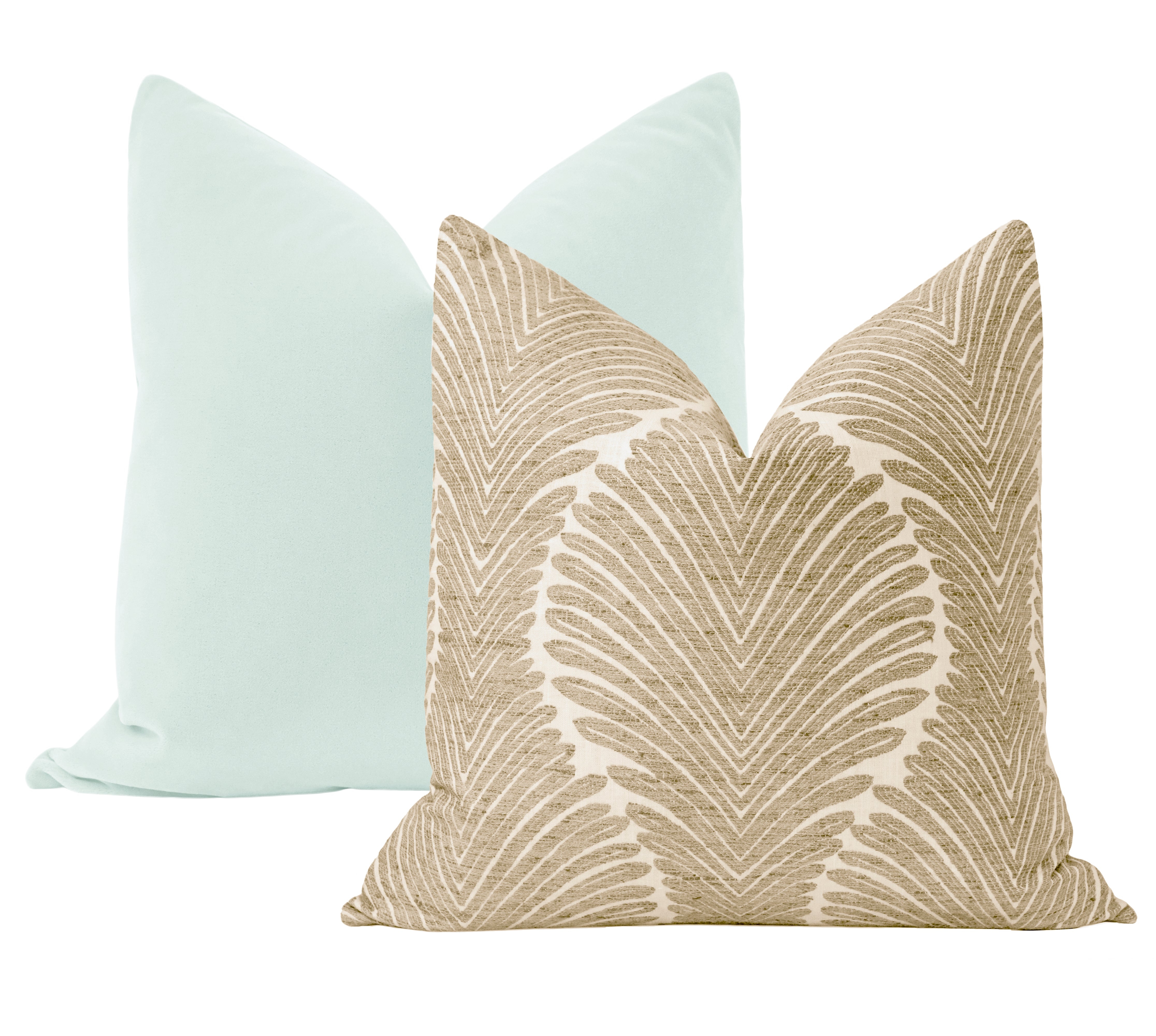 MOHAIR VELVET // SPA BLUE - 14" X 36" - Image 4