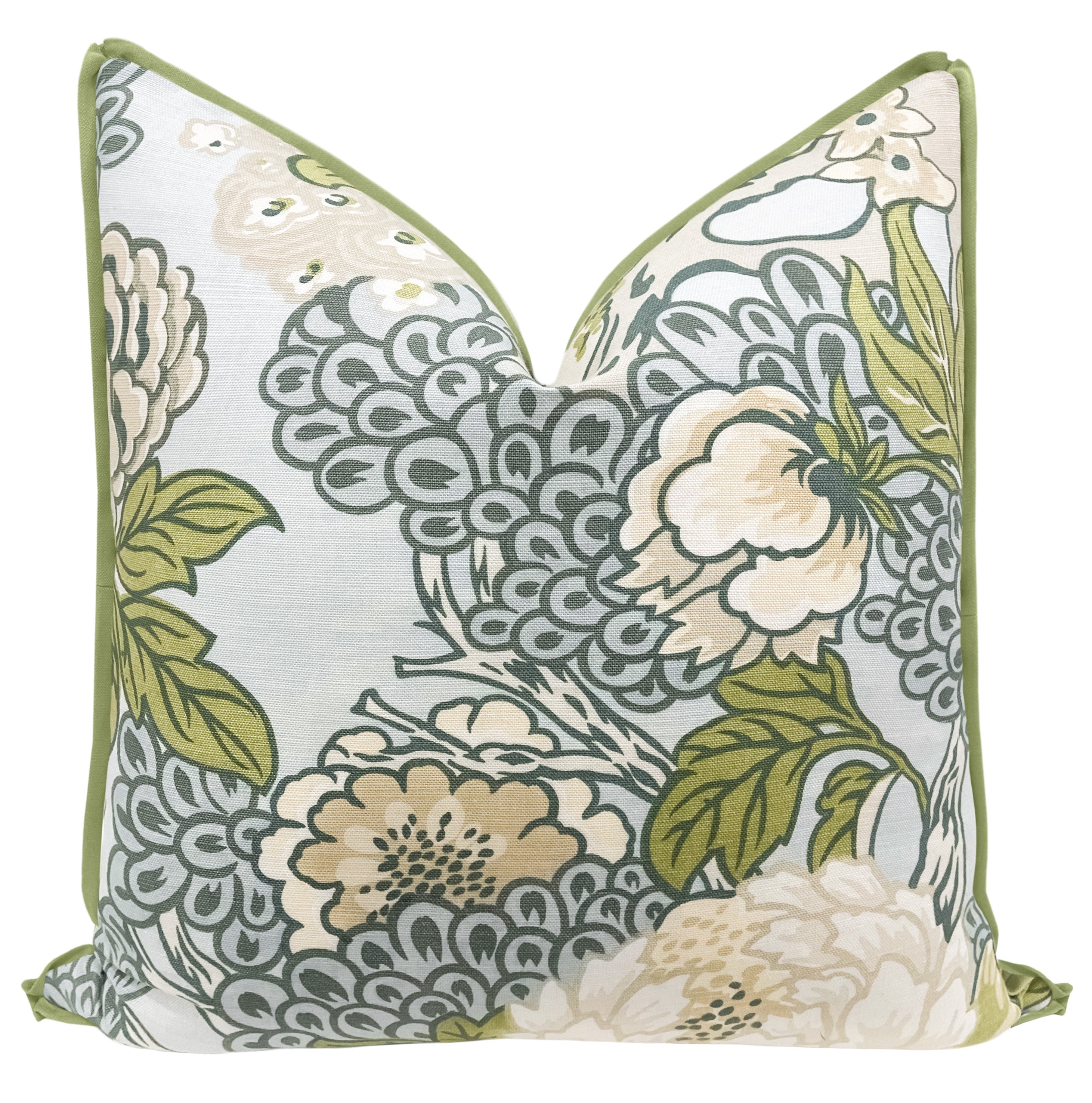 HONSHU // ROBIN'S EGG | THIBAUT - 20" X 20" / BUTTERFLY FLANGE / Celadon - Image 0