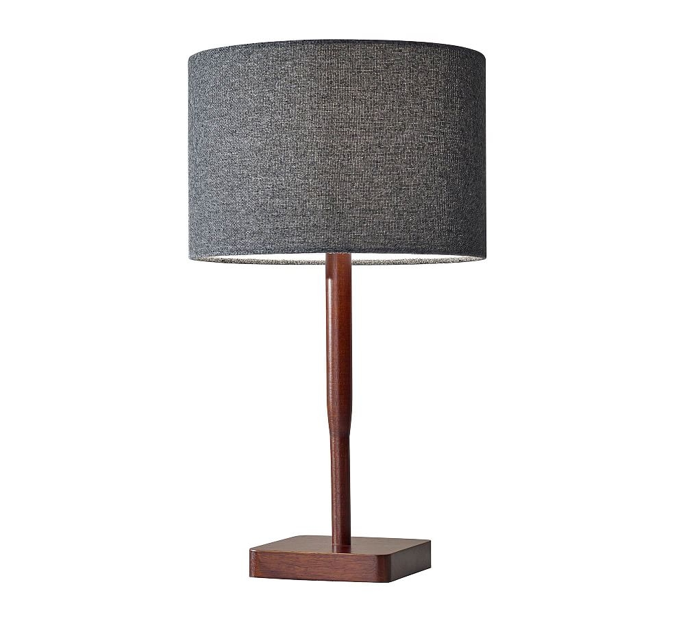 Morton Table Lamp, Walnut - Image 0