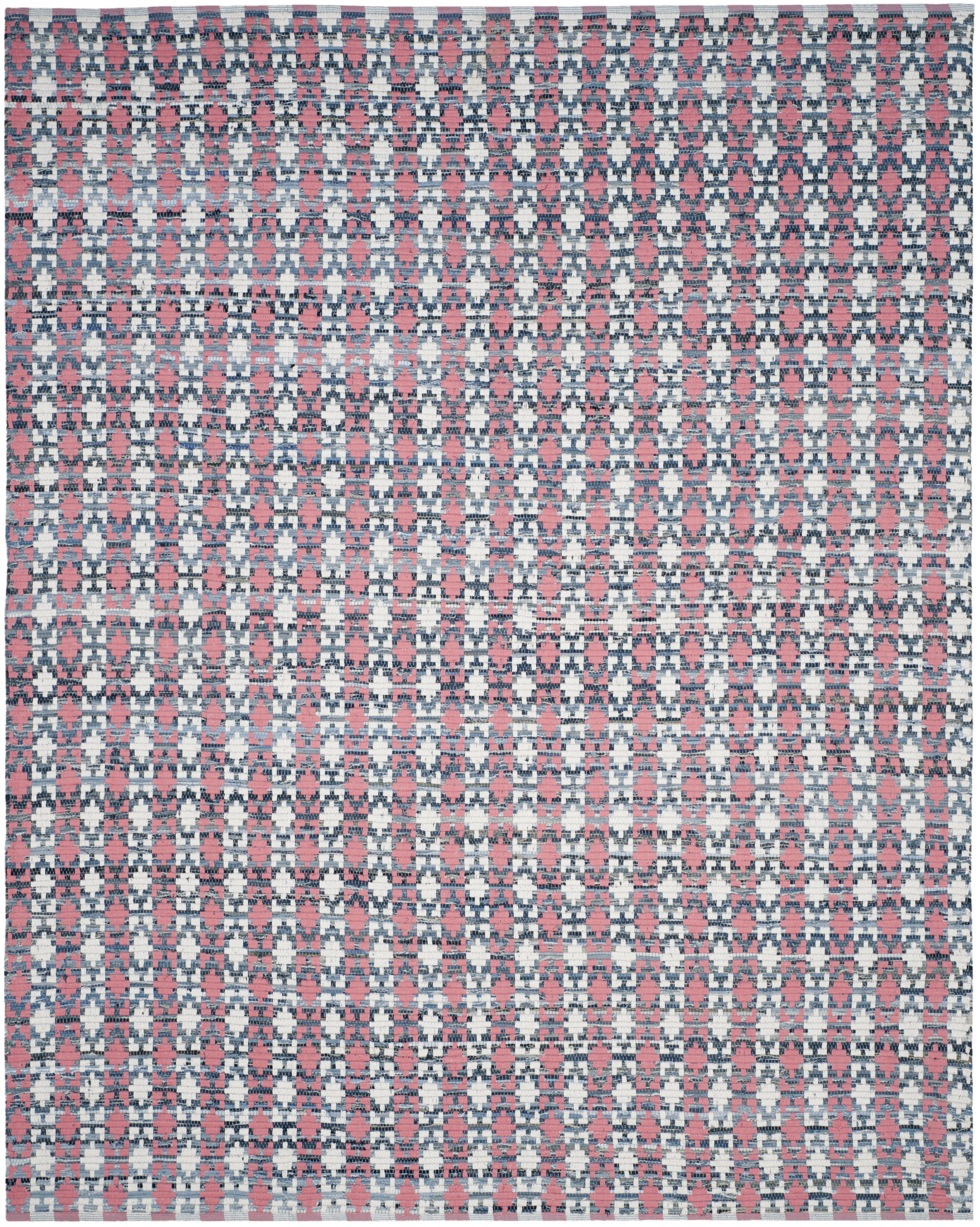 Arlo Home Hand Woven Area Rug, MTK123D, Coral/Multi,  9' X 12' - Image 0