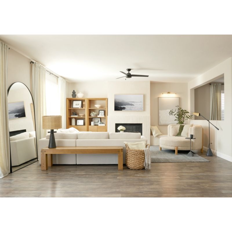 Emlyn Small Woven Blanket Basket - Image 2