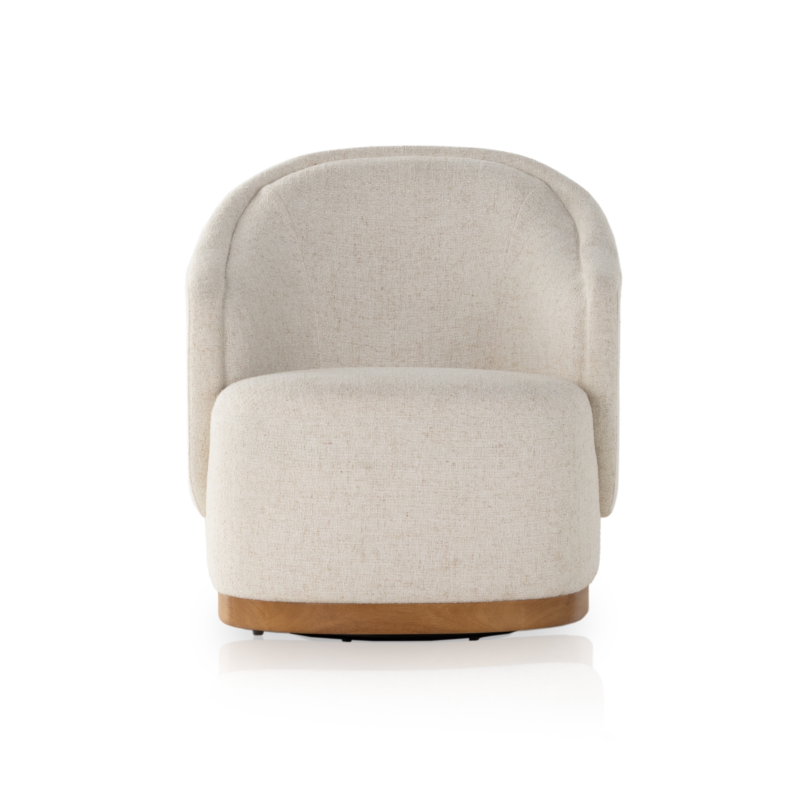 Martine Swivel Chair - Omari Natural - Image 3