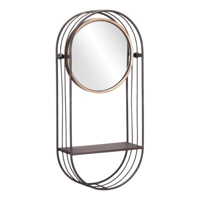 Saroni Mirror Shelf Gray - Image 0