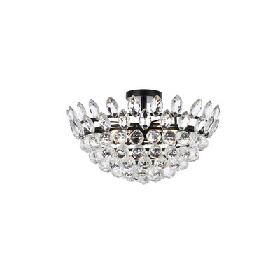 5Multiple Directions-Sioned 18 Inch Flush Mount In Chrome - Image 0