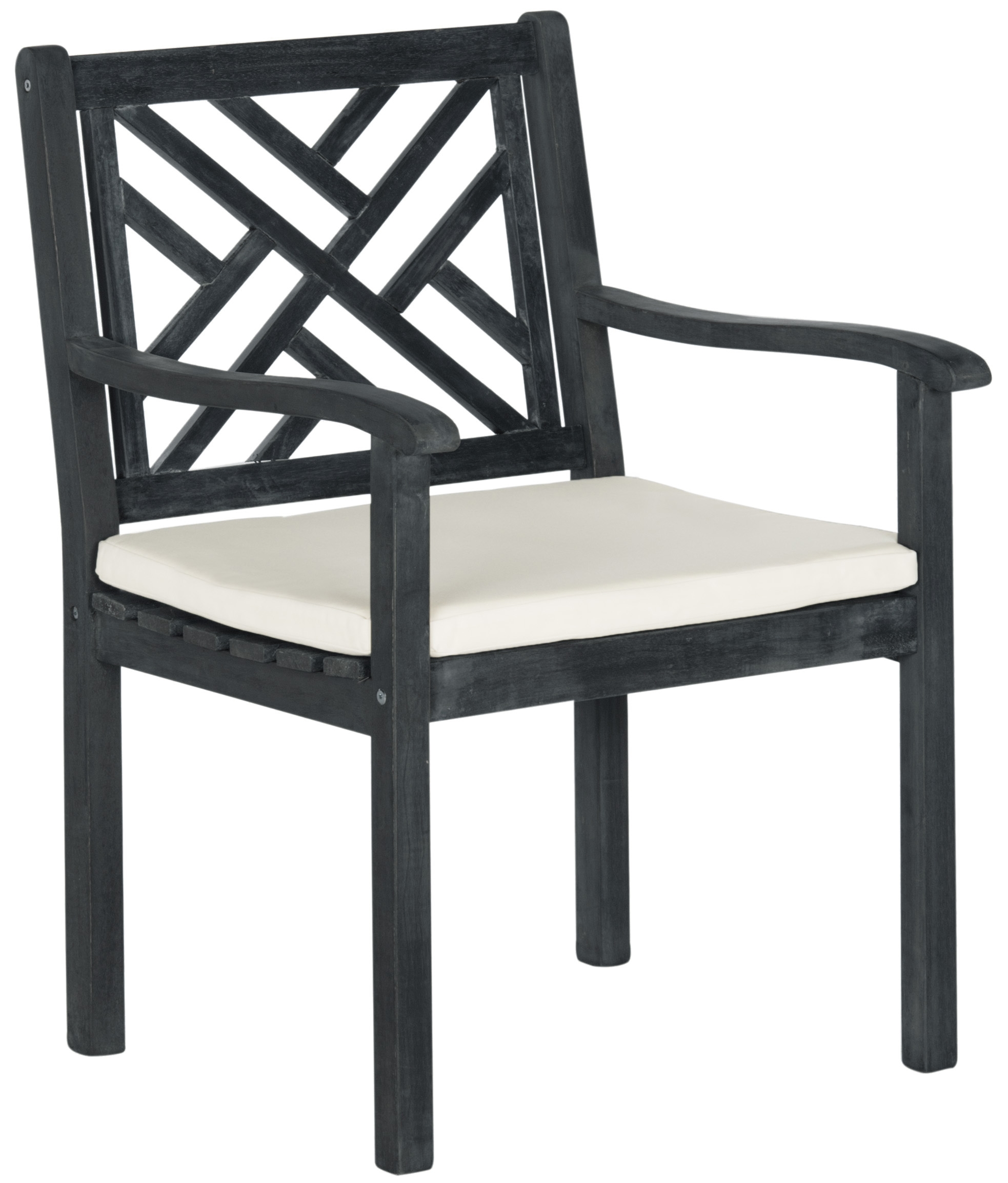 Bradbury 5 Piece Dining Set - Dark Slate Grey/Beige - Safavieh - Image 2