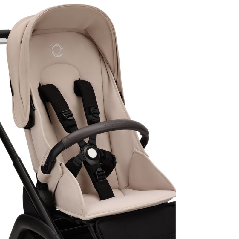 Bugaboo Dragonfly Seat Complete Desert Taupe with Black Frame Baby Stroller - Image 6
