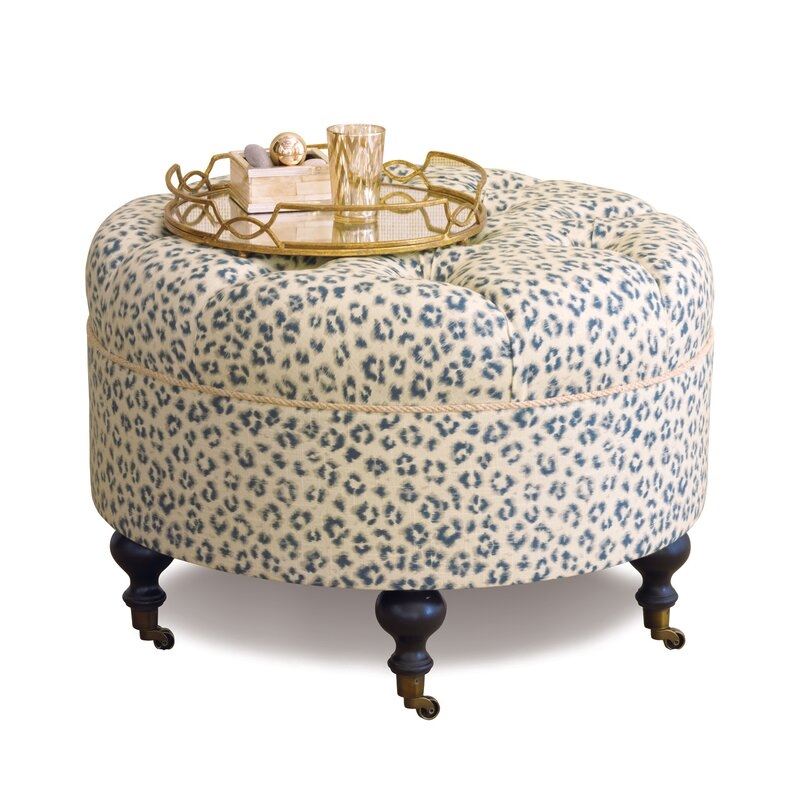 Eastern Accents Emory Tufted Cocktail Ottoman - Image 0