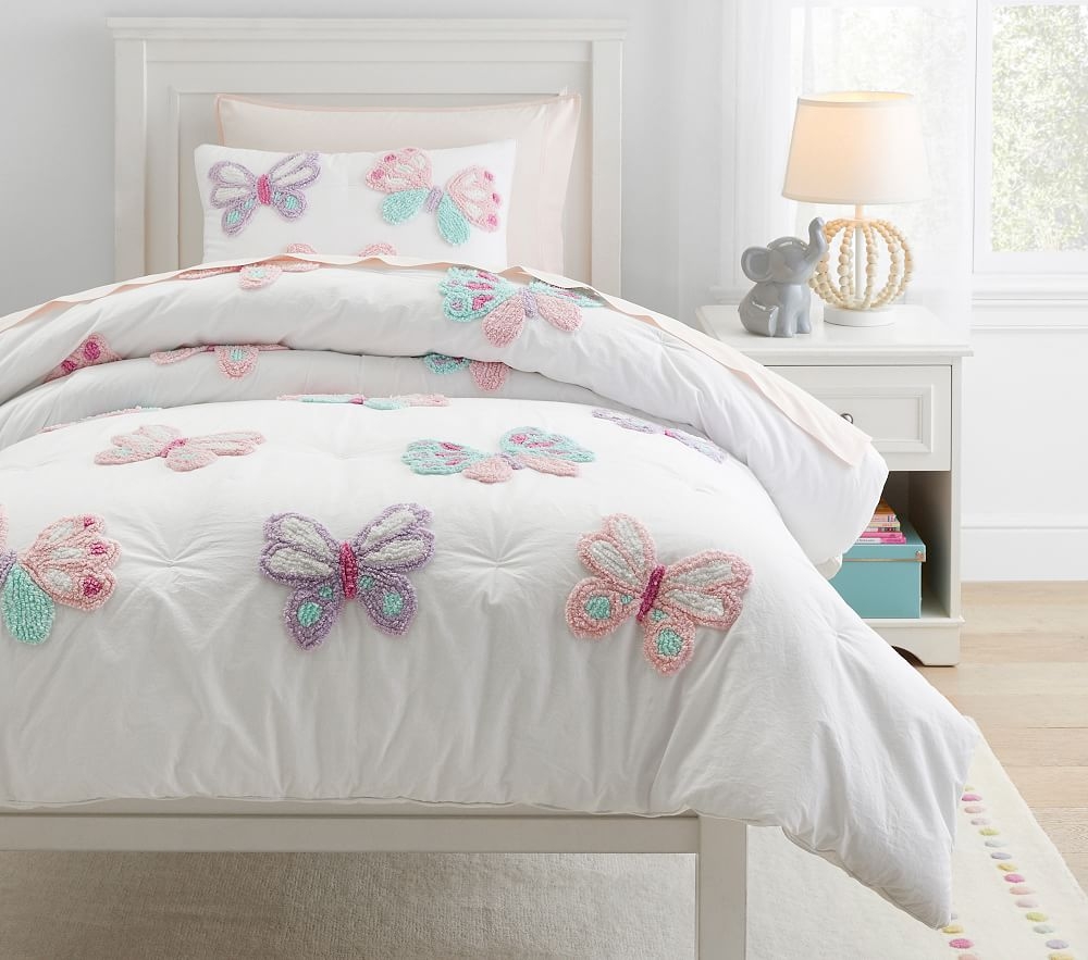 Candlewick Butterfly Twin Comforter Bundle - Image 0