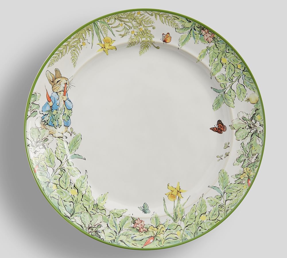 Peter Rabbit Stoneware Dinner Plates, Set of 4 - Image 0