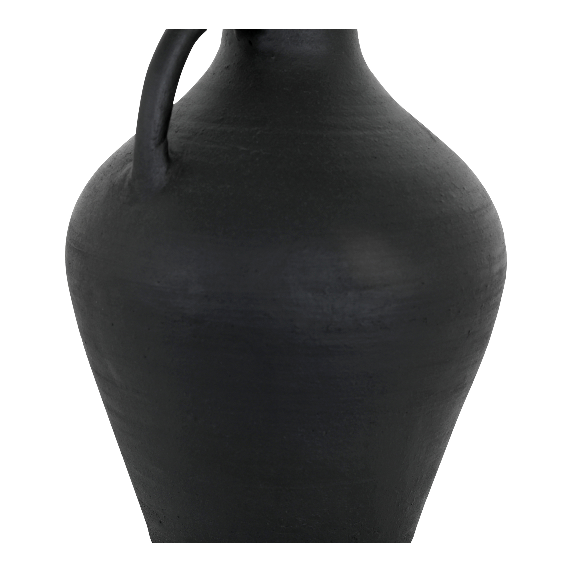 Lyra Vase Black Terracotta - Image 3