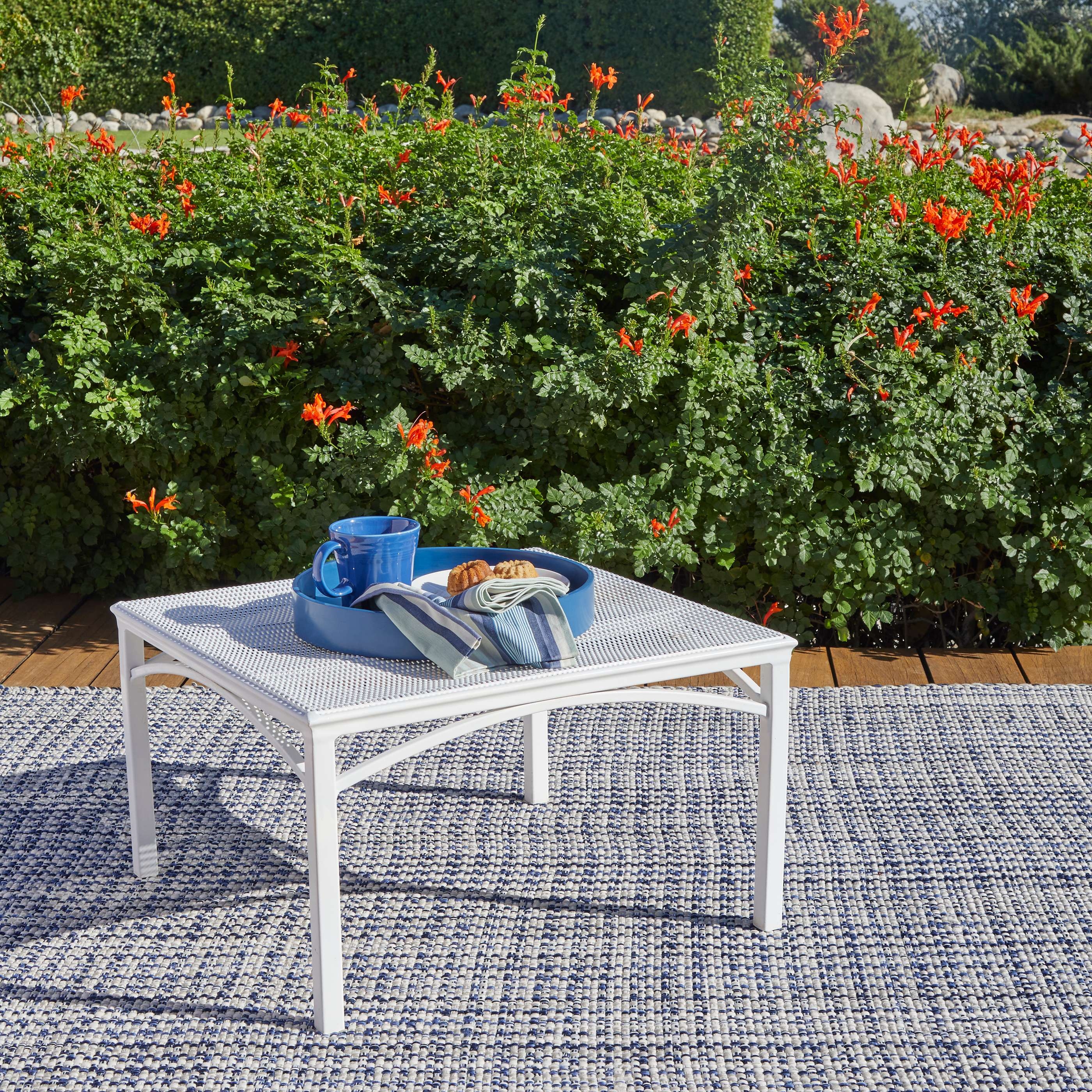 Journey Blue Handwoven Indoor/Outdoor Rug - Image 3
