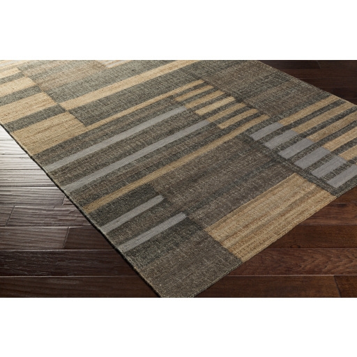 Seaport Brown Indoor 2' x 3' Handmade Rug - Image 1