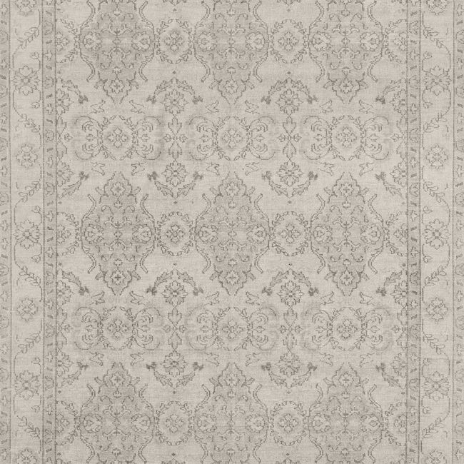 Amalfi Wool Traditional Hand-Knotted Beige Area Rug 8'x10' - Image 0