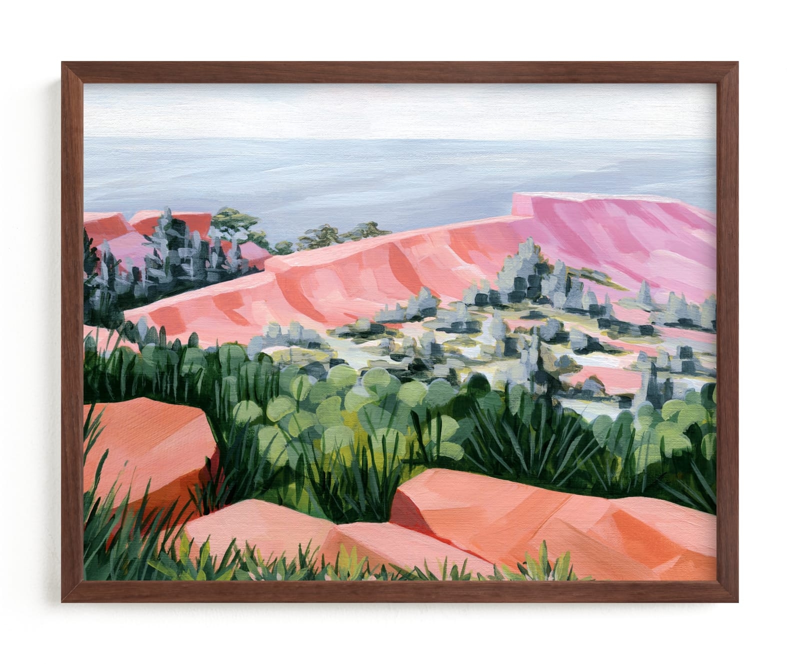 Coastal Cliffs Limited Edition Fine Art Print 2 - Image 0