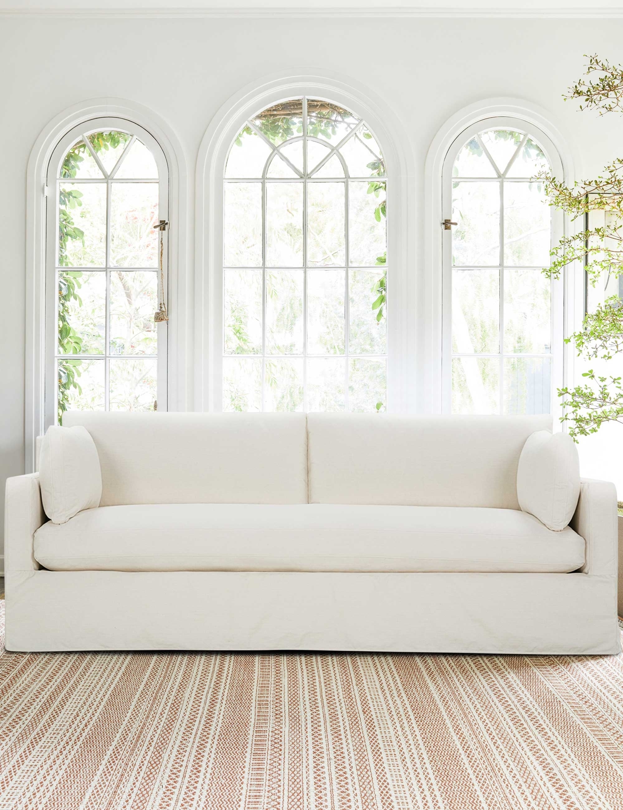 Myla Slipcover Sofa - Image 1