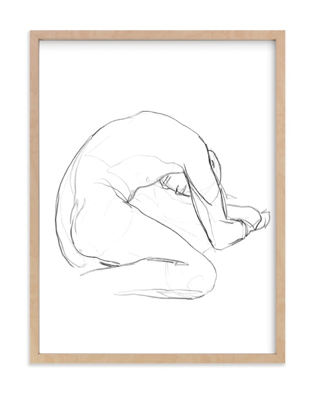 Seated Figure Art Print - Image 0