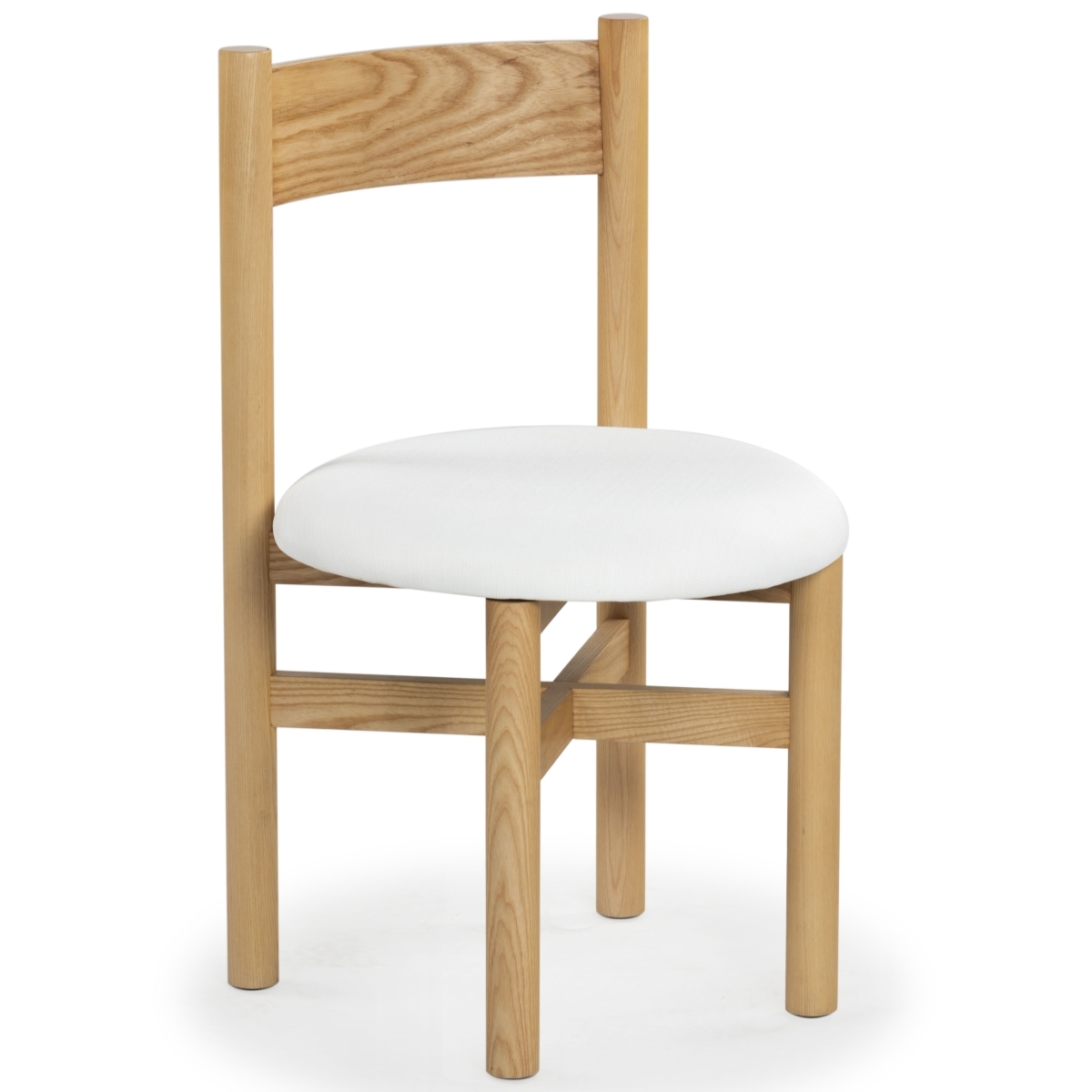 Tayla Dining Chair - Natural/White - Image 5