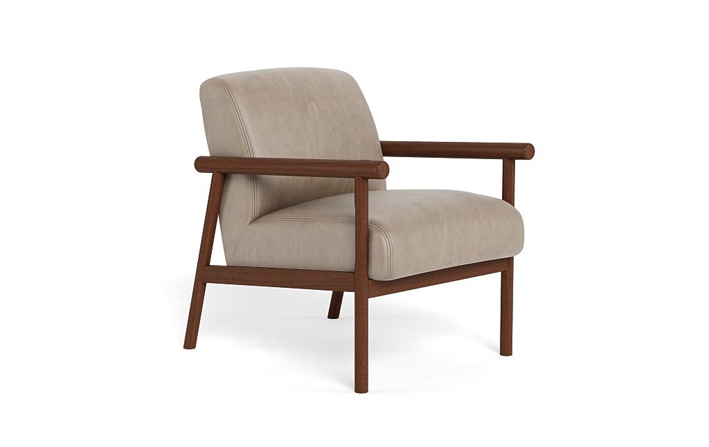 Harris Leather Accent Chair - Image 1