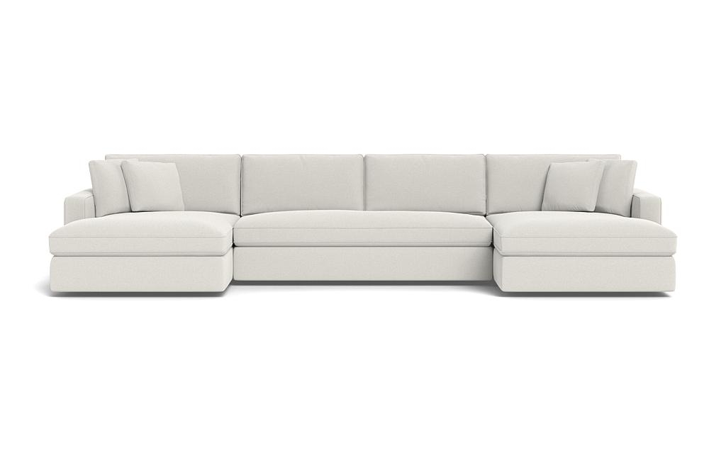James 3-Piece 4-Seat U Chaise Sectional - Image 0