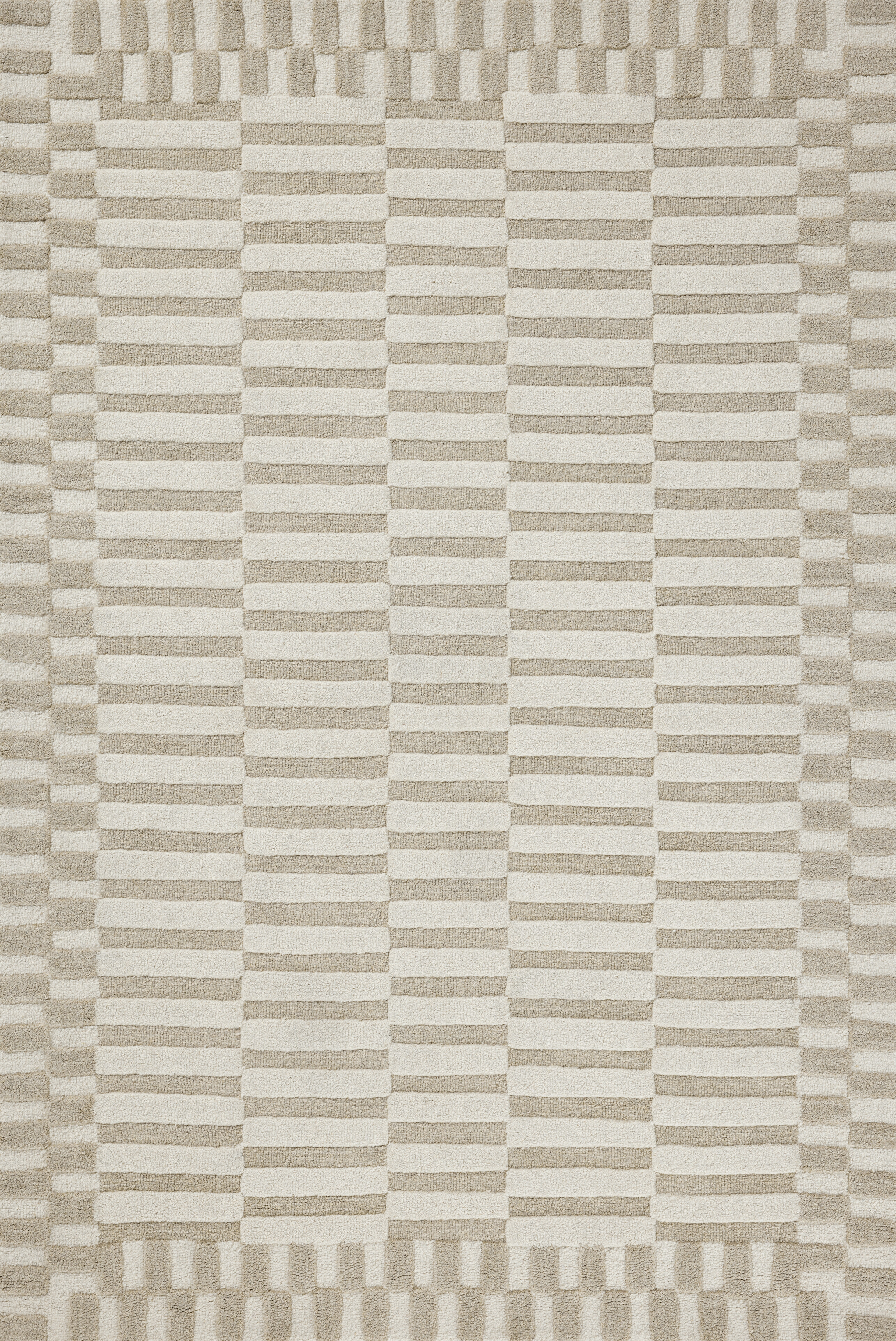 Chris Loves Julia x Loloi Bradley Ivory / Beige 2'-6" x 7'-6" - Image 0