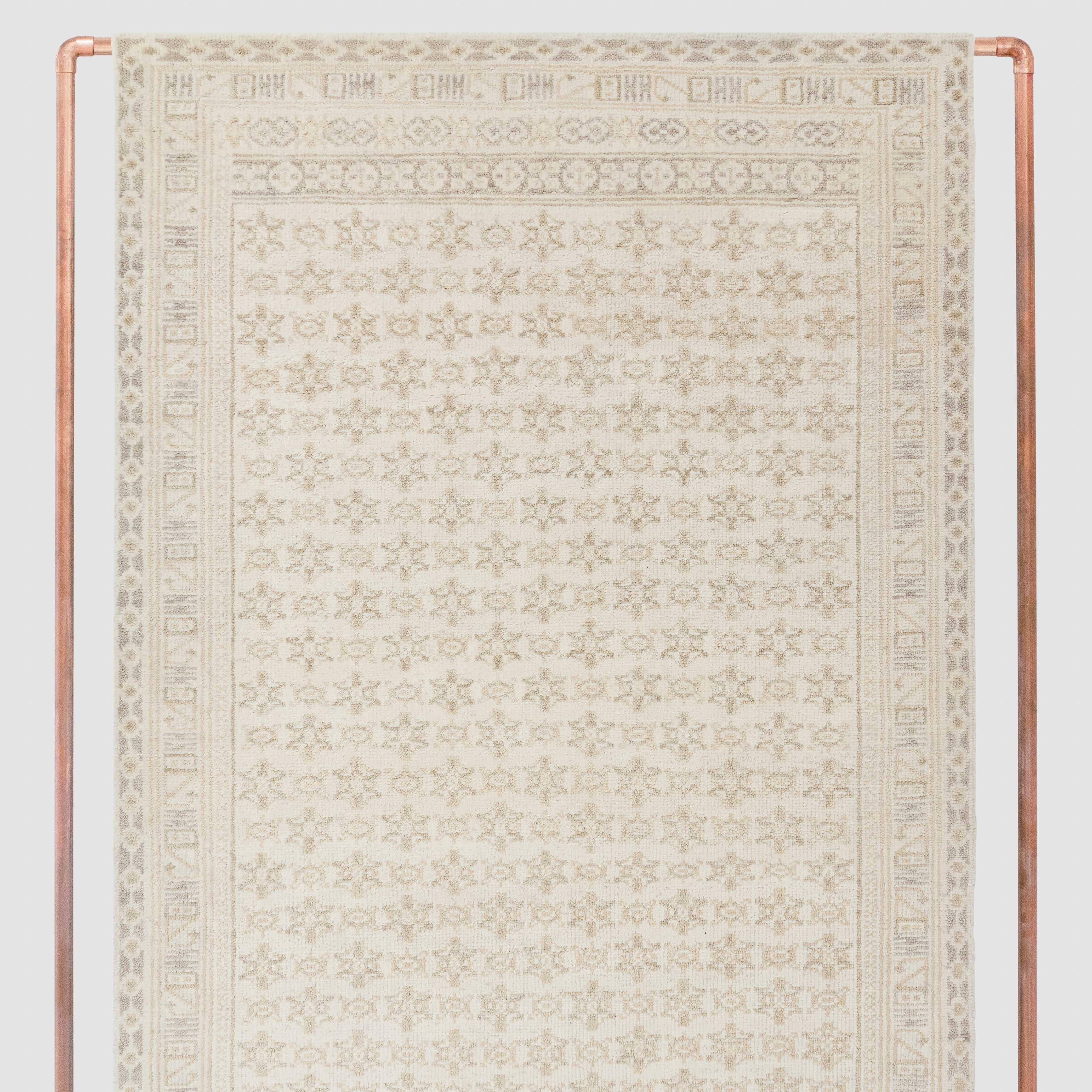 The Citizenry Lahar Hand-Knotted Area Rug | 8' x 10' | Ecru - Image 0