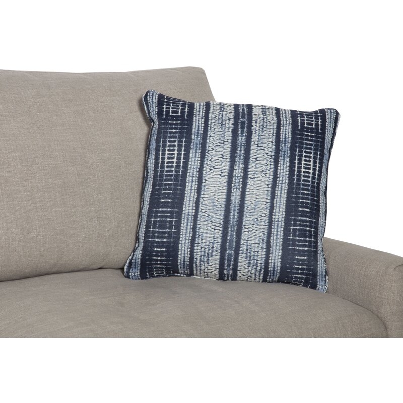 Fairfield Chair Striped Throw Pillow Size: 22" x 22", Fill Material: Natural Fiber - Image 0