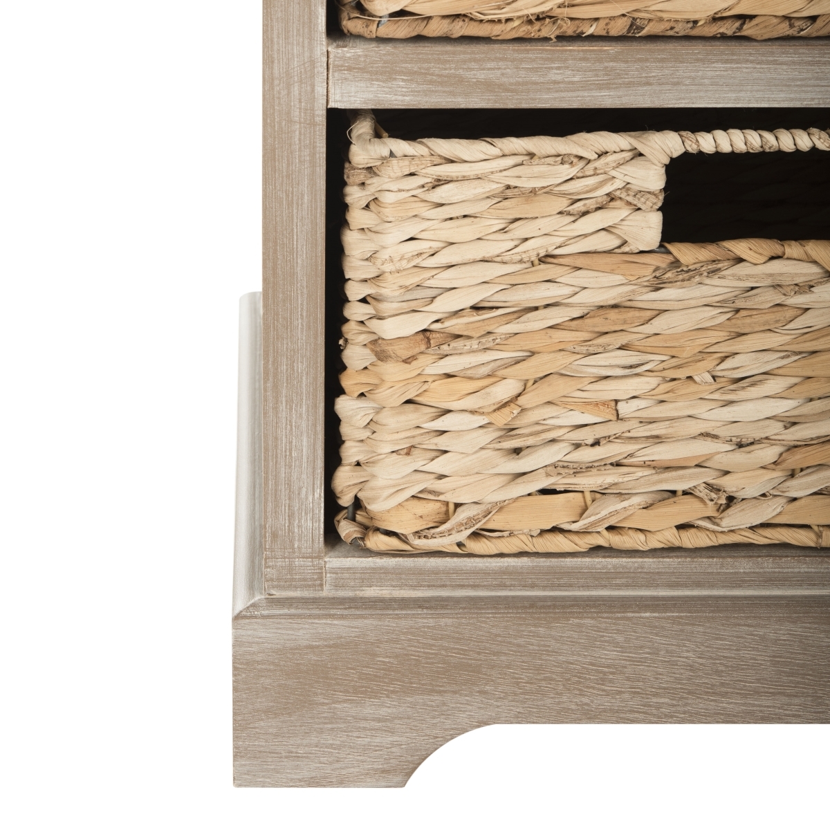 Herman Storage Unit - White Washed - Safavieh - Image 3