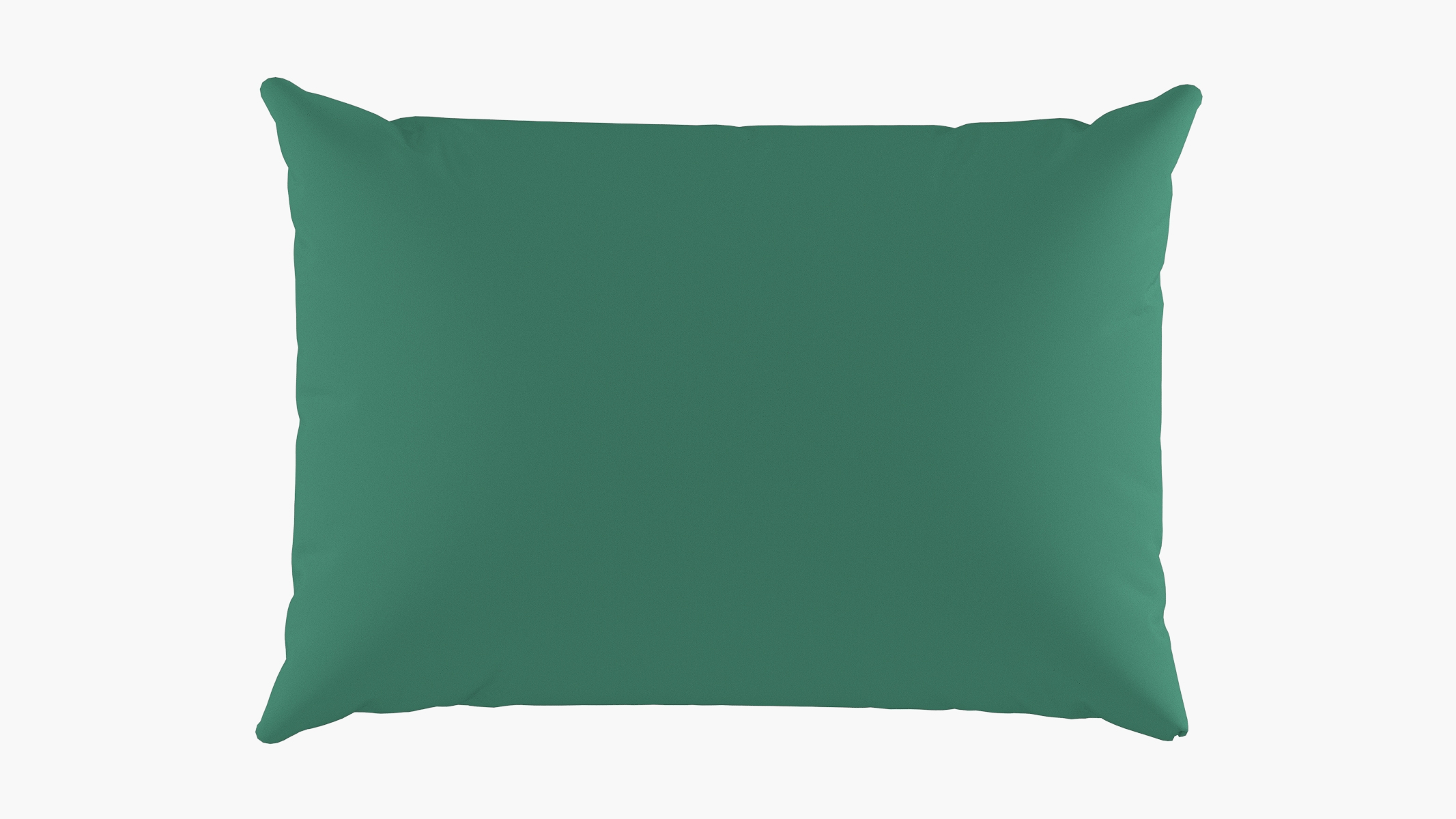 Outdoor 14" x 20" Lumbar Pillow, Tropical Green, 14" x 20" - Image 0
