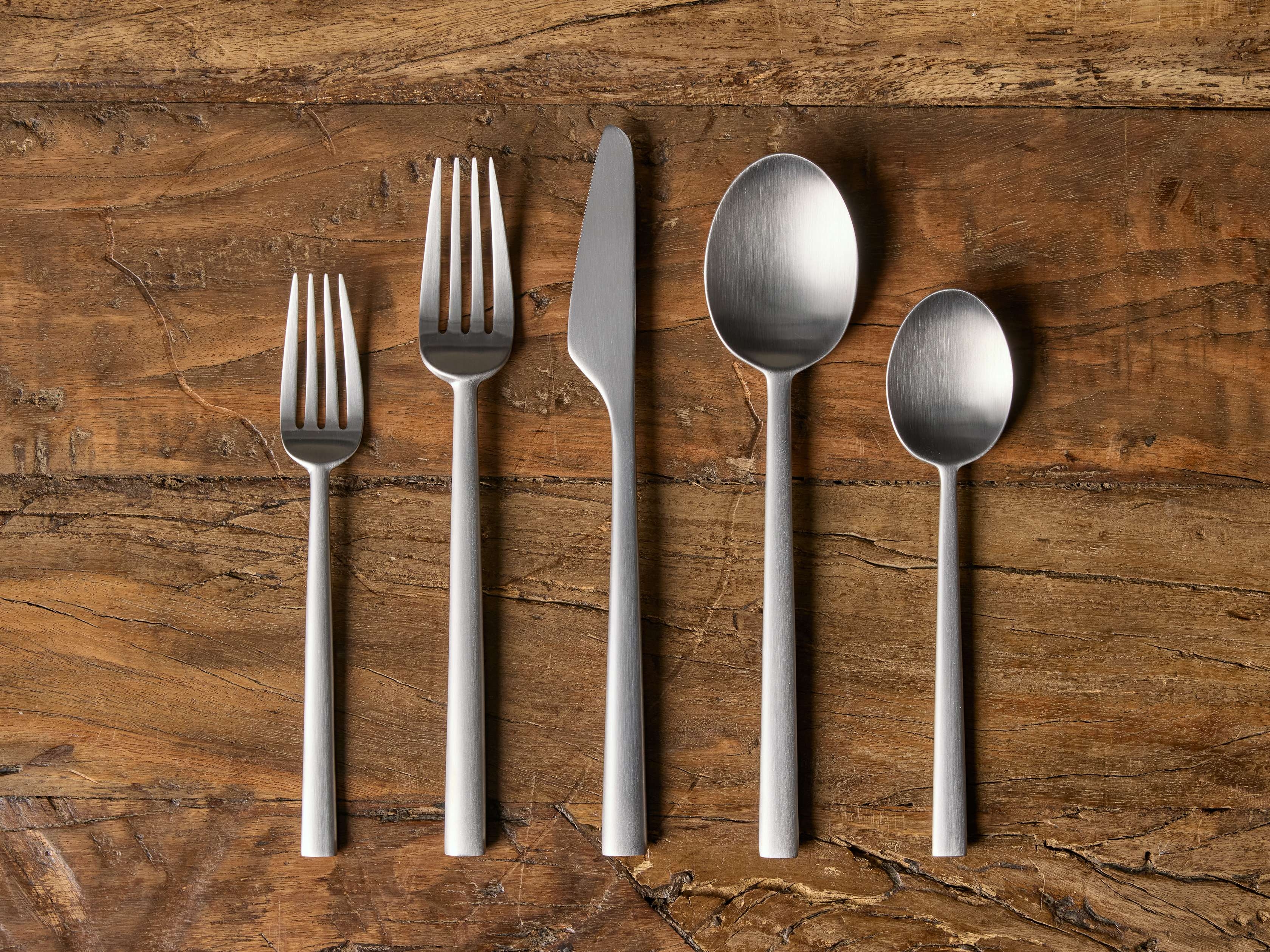 Holmes Five Piece Place Setting in Stainless Steel Silver - Image 0