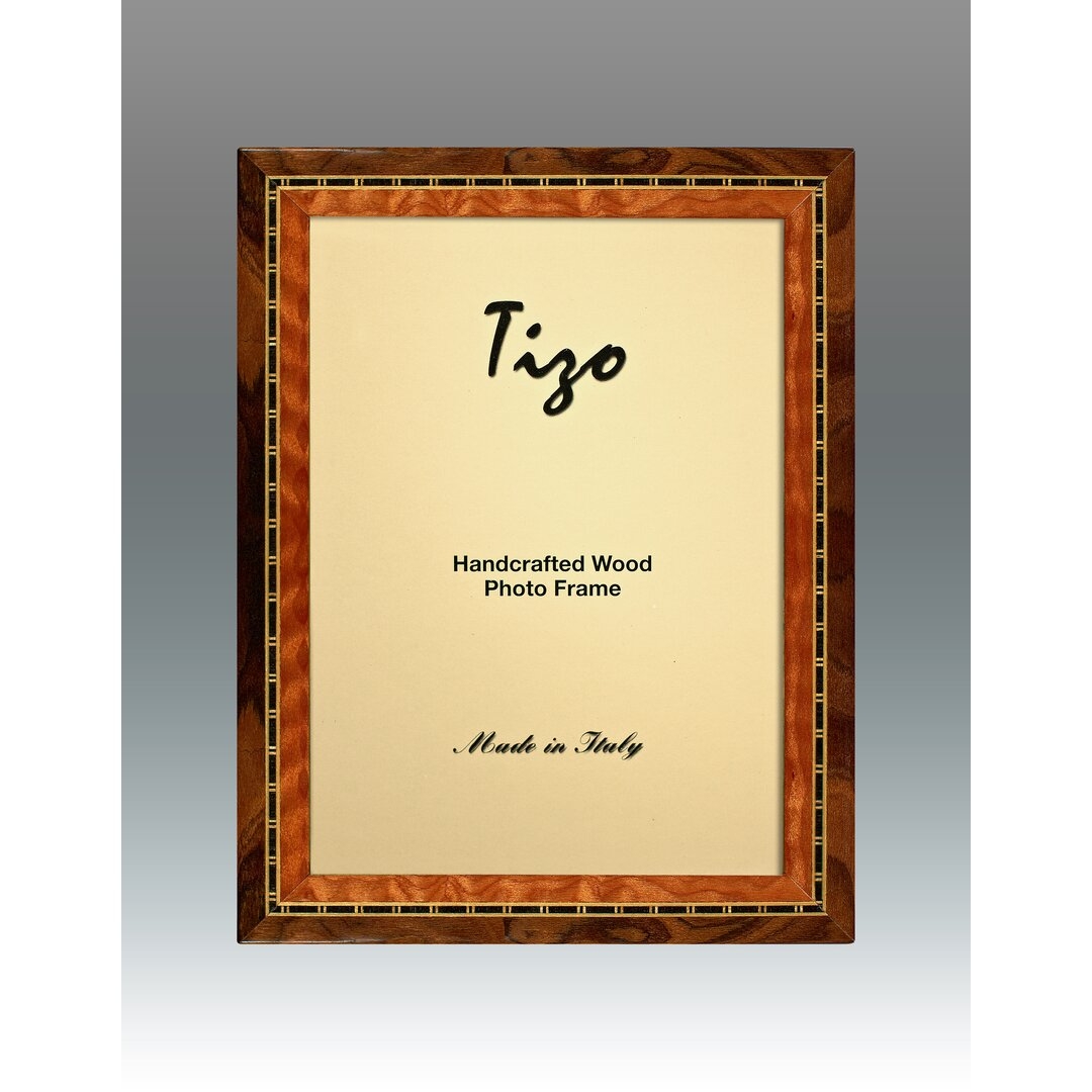 Tizo Burl/Mid Border Italian Wood Picture Frame - Image 0