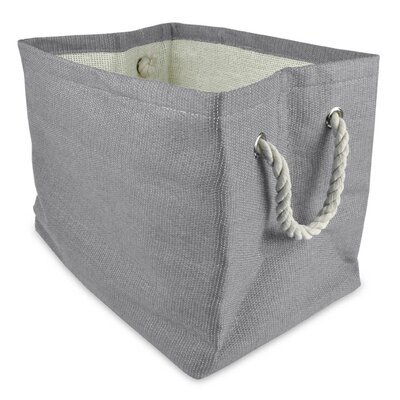 Rectangle Solid Basket Fabric Bin - Image 0