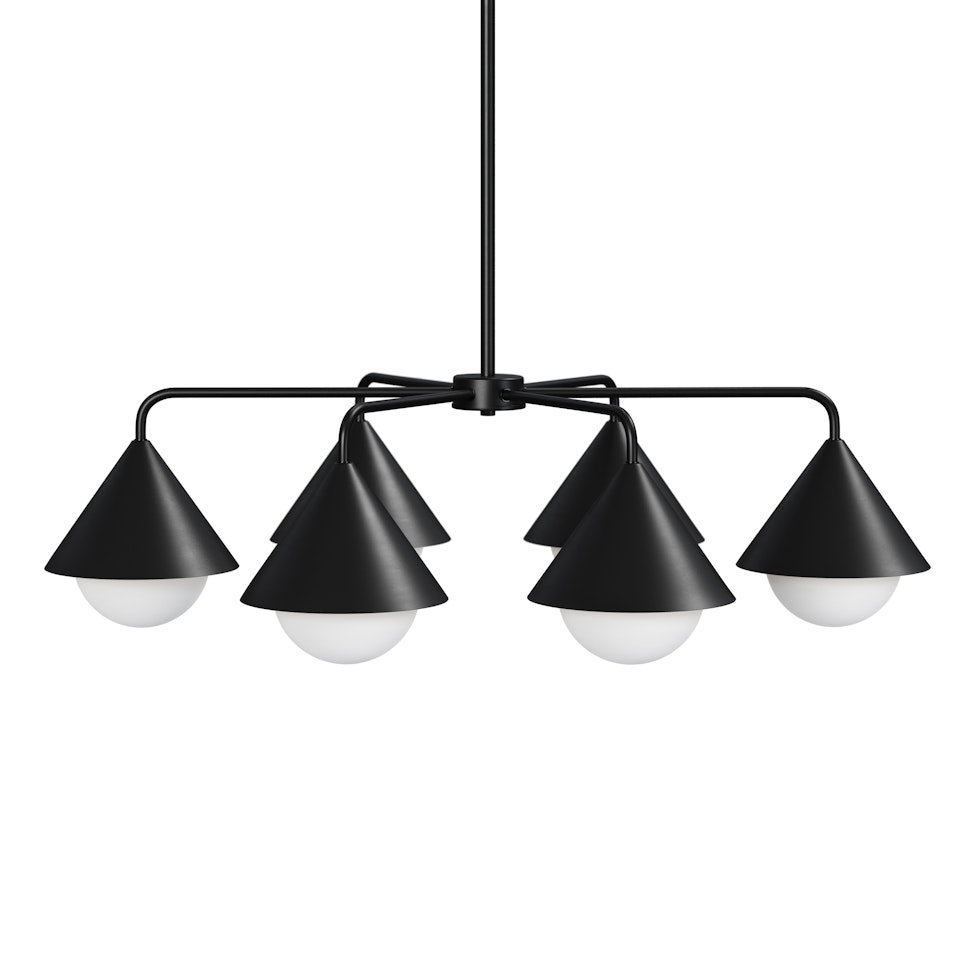 Bing Chandelier - Black - Image 1