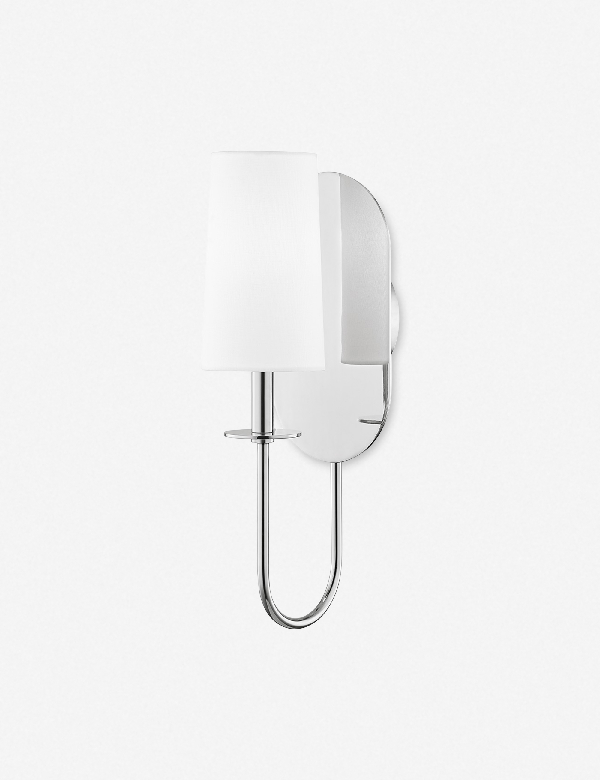 Carin Wall Sconce, Polished Nickel - Image 0
