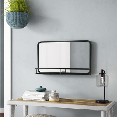 Maloney Accent Mirror With Shelves - Image 0