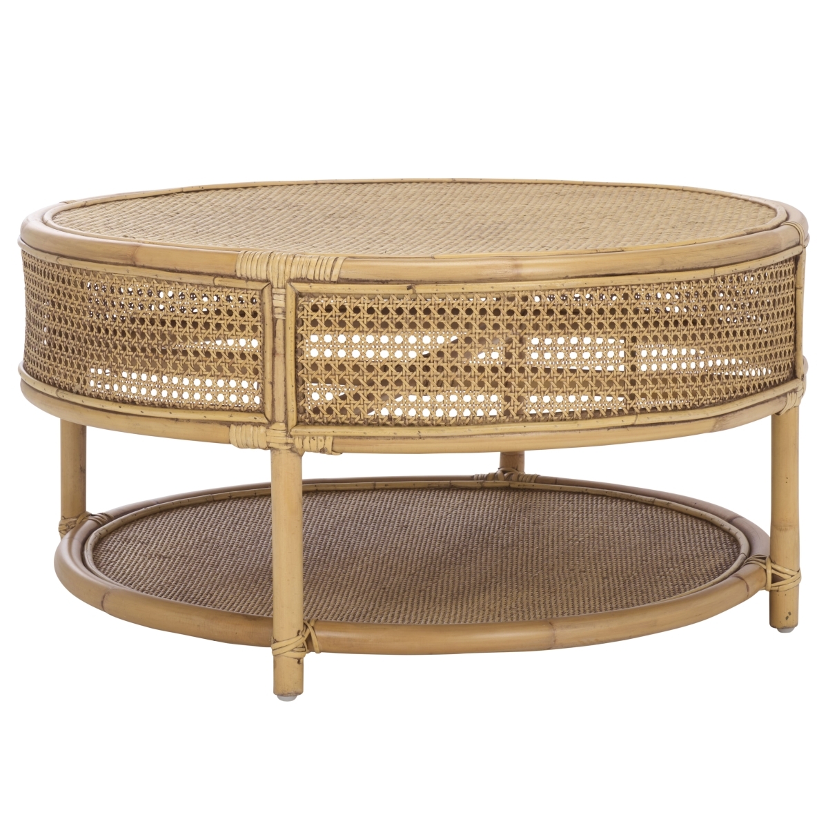 Arvid Coffee Table - Honey Brown Wash - Safavieh - Image 4