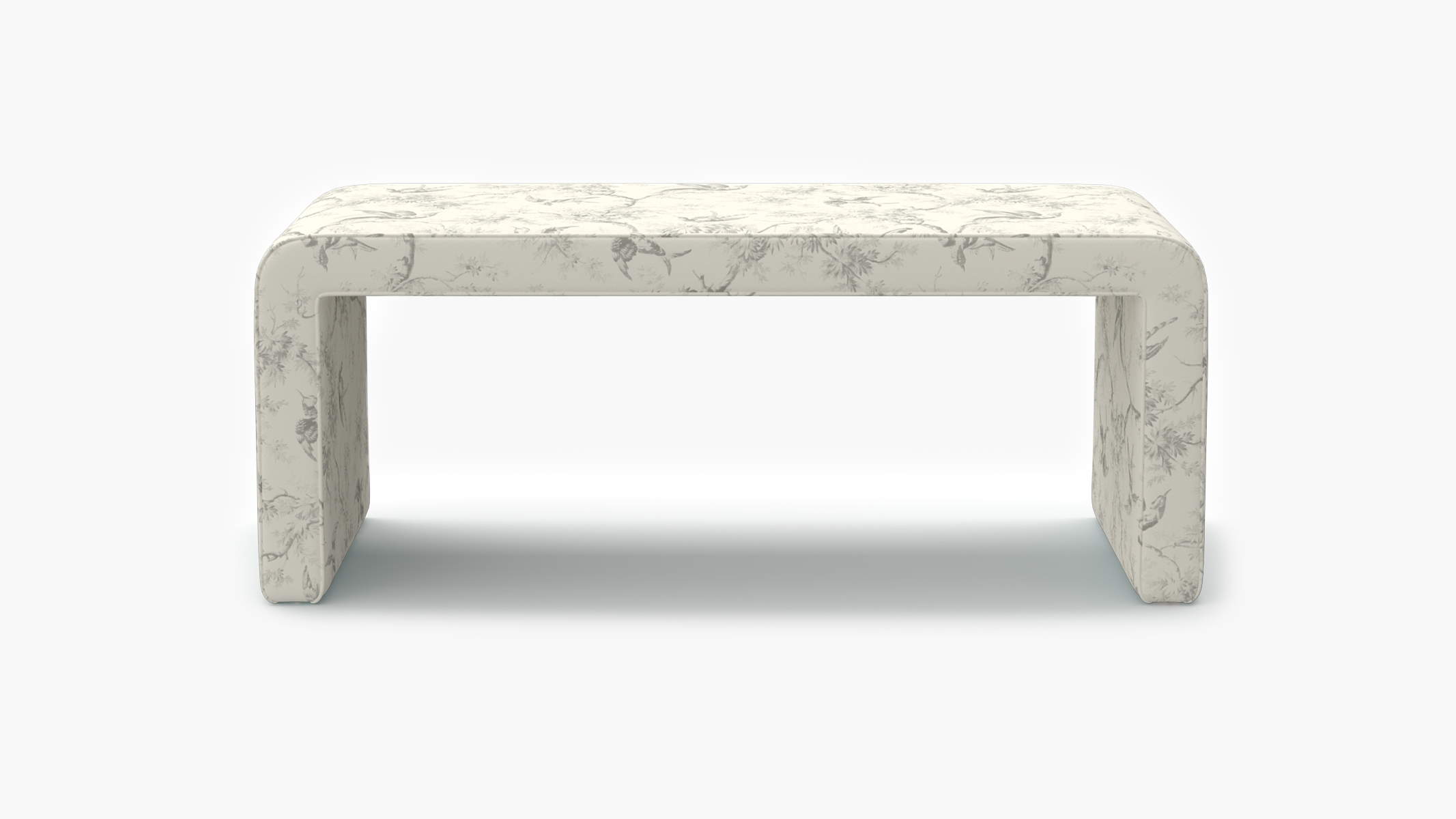 Waterfall Bench, Cream Swallows - Image 0