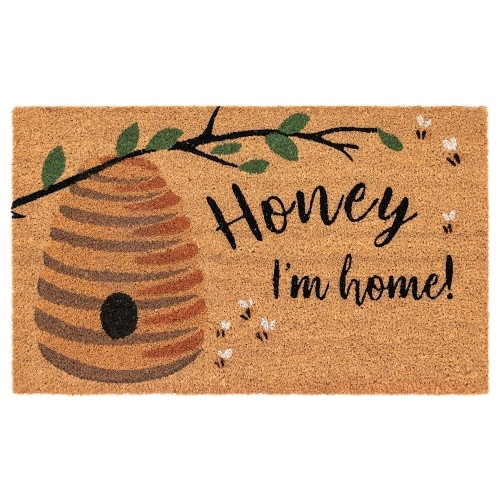 Honey I'm Home Natural Rug, 1'6" X 2'6" - Image 0