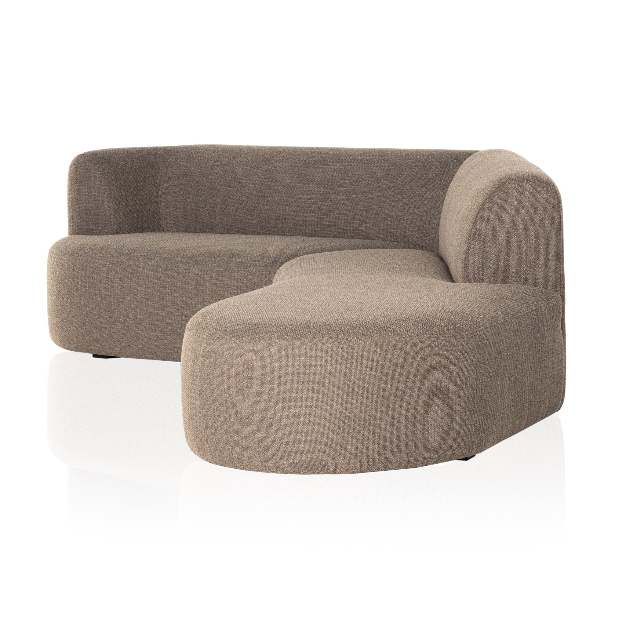 Kipton 2-Piece Sectional - Gibson Mink - Image 2