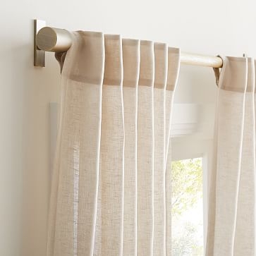 Sheer European Flax Linen Curtain - Image 2