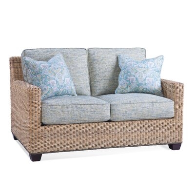 Monterey 56" Square Arm Loveseat with Reversible Cushions - Image 0