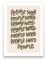 People Need People Limited Edition Fine Art Print 2 - Image 0