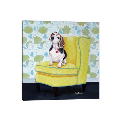Beagle On Yellow - Image 0