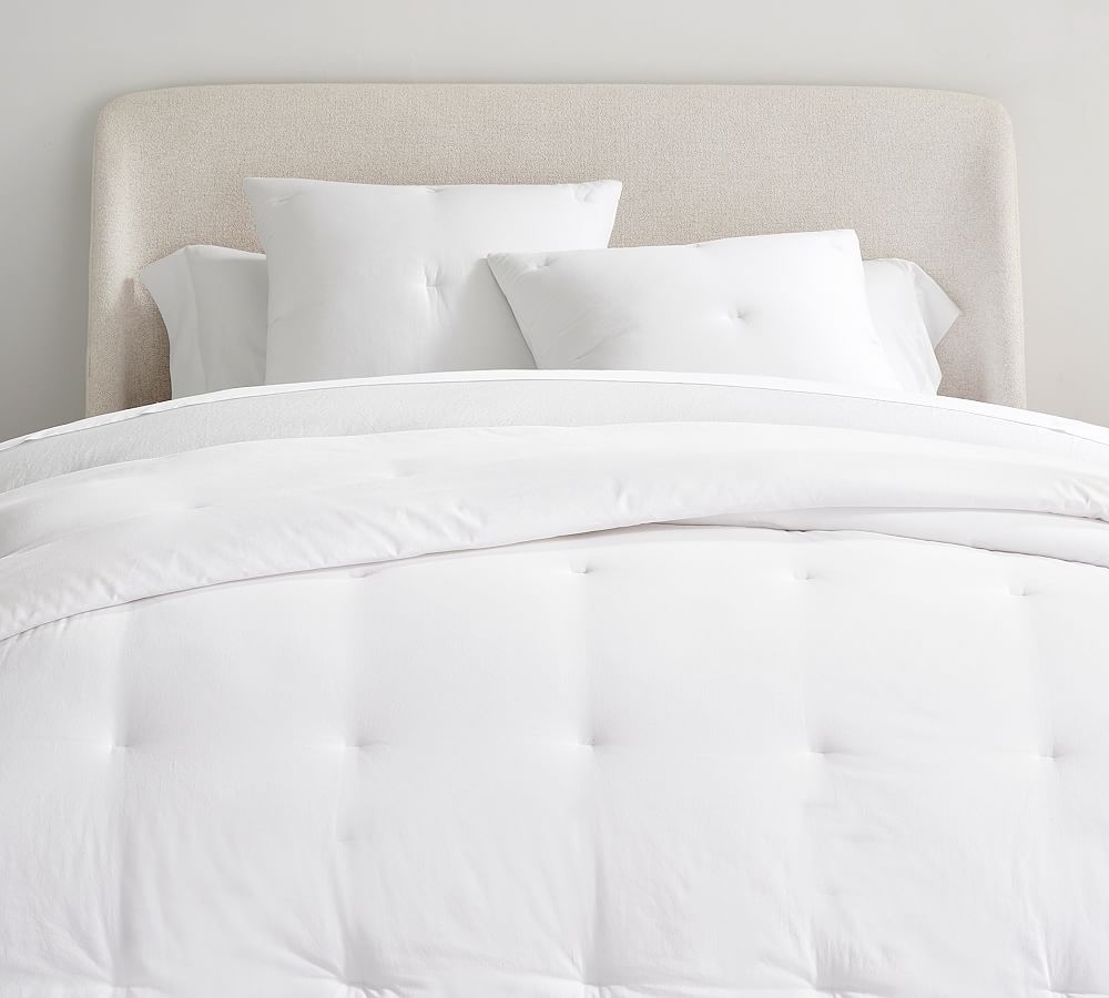 Dream Brushed Cotton Comforter, King/Cal. King, White - Image 0