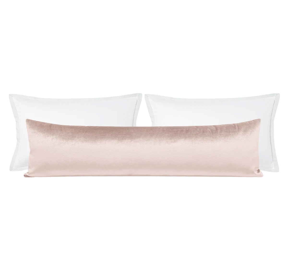 THE XL LUMBAR :: FAUX SILK VELVET // BALLET - BY THE YARD - Image 0
