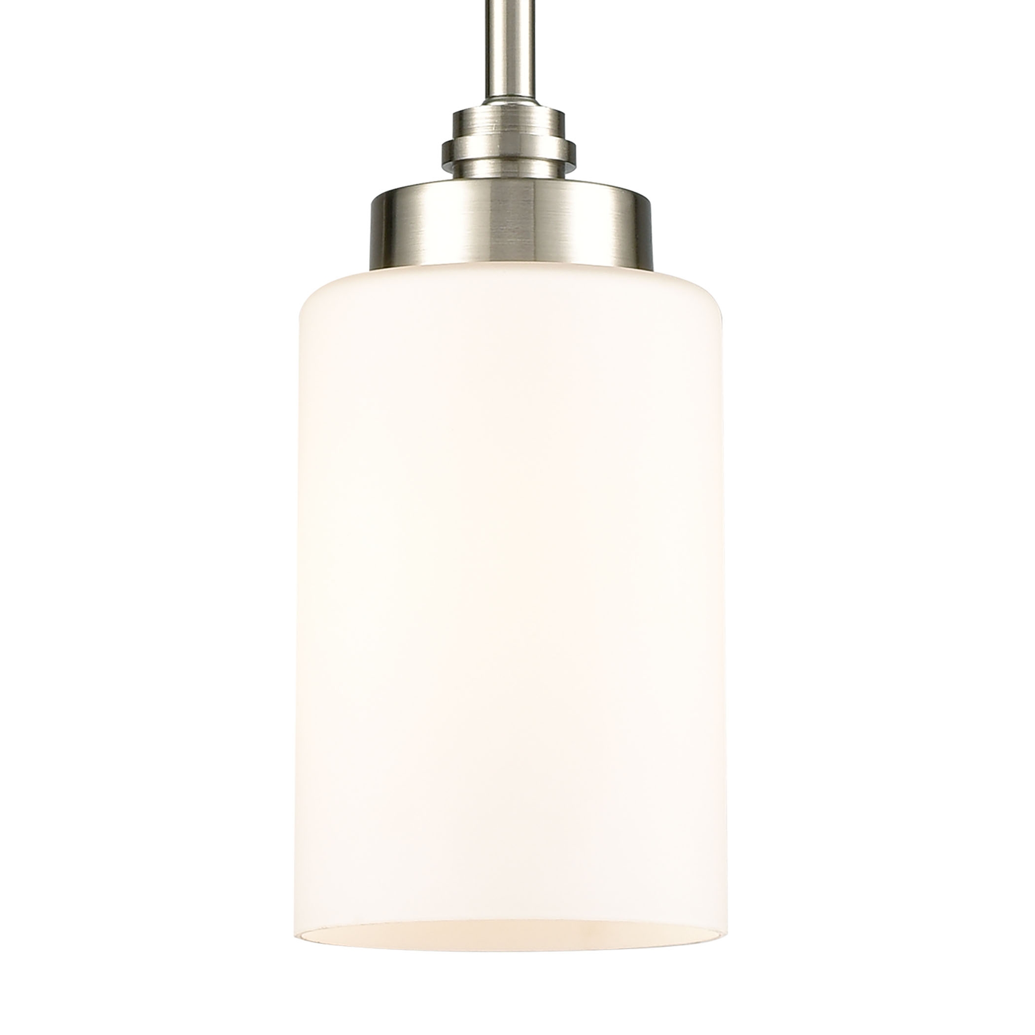 Dawson 4'' Wide 1-Light Mini Pendant - Satin Nickel - Image 3