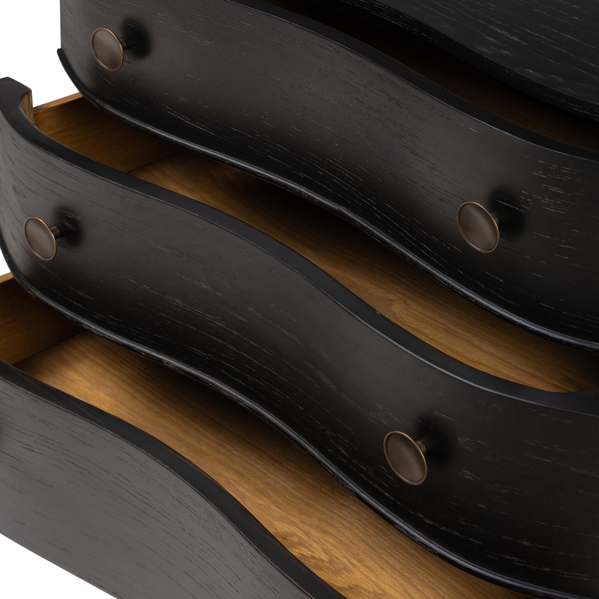 Tiago Nightstand - Distressed Black Oak - Image 8