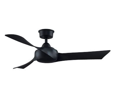 Wrap 72" Indoor/Outdoor Ceiling Fan With Led Light Kit, Black With Black Blades - Image 3