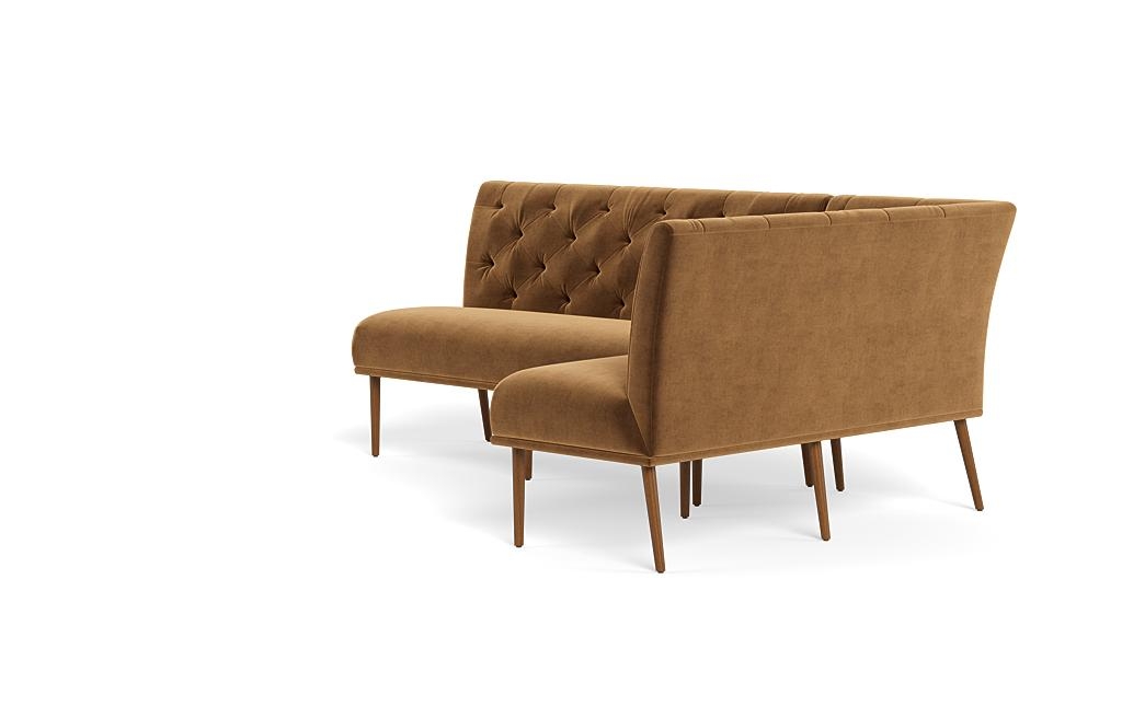 Dorian Upholstered Right Banquette with Tufting Option - Image 2