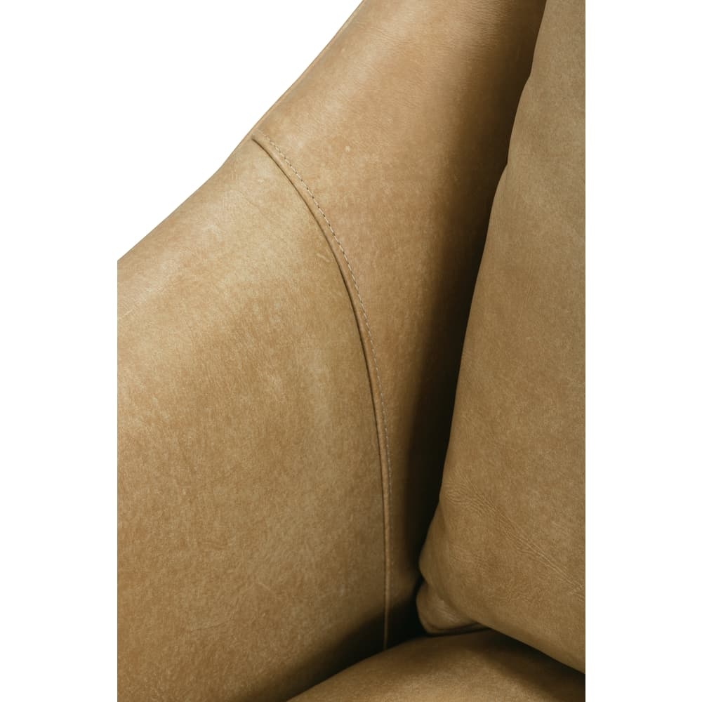 Kara Leather Swivel Glider - Image 5